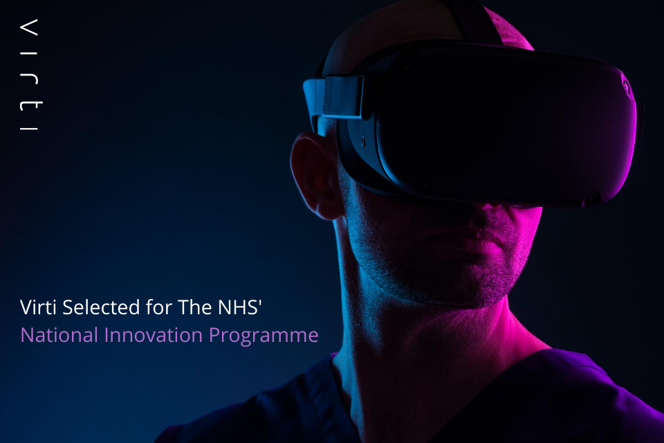 Virti Selected for The NHS' National Innovation Programme